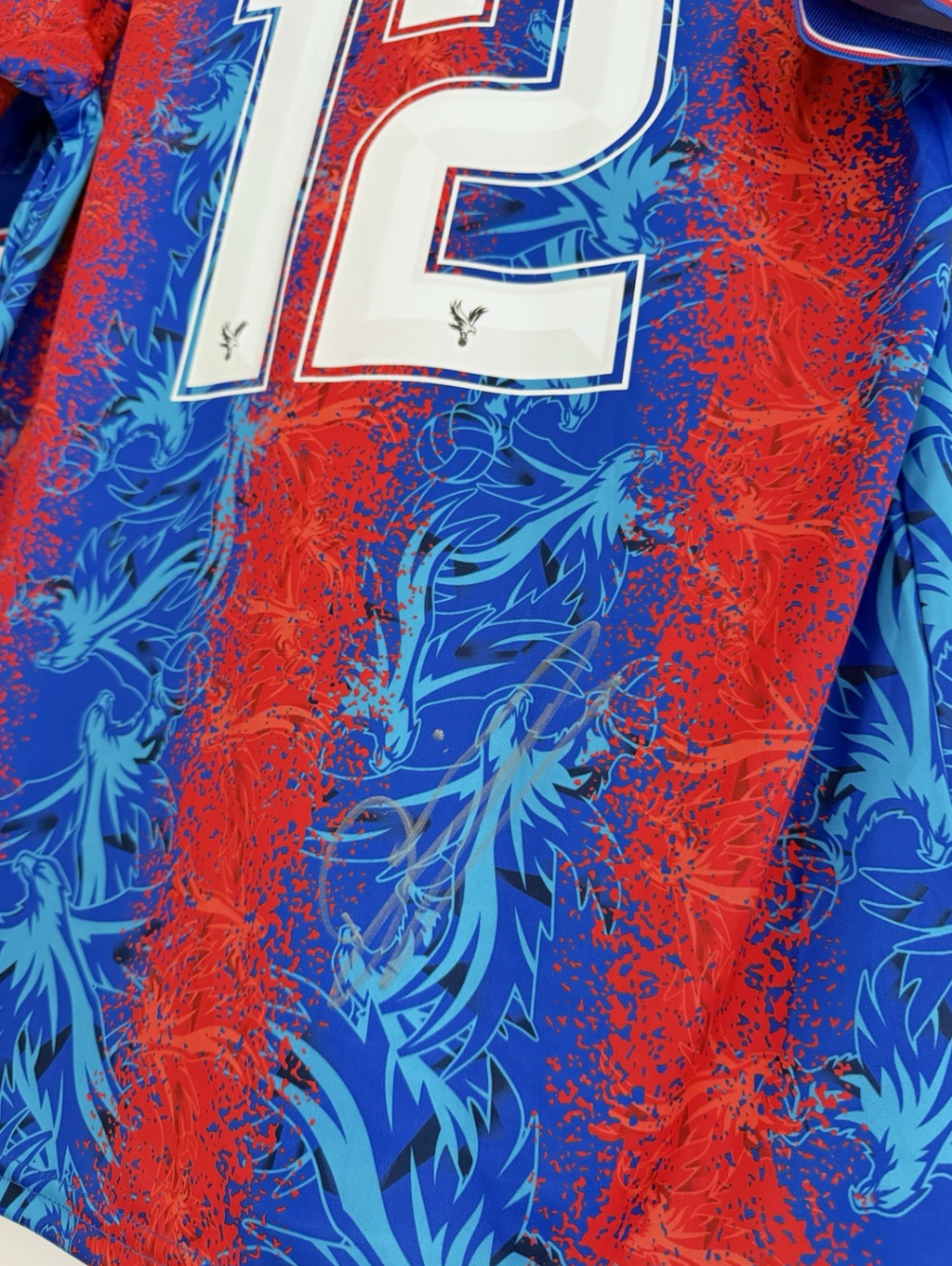 Daniel Munoz Crystal Palace Signed Shirt FA CUP WINNERS RARE *EXACT VIDEO PROOF*