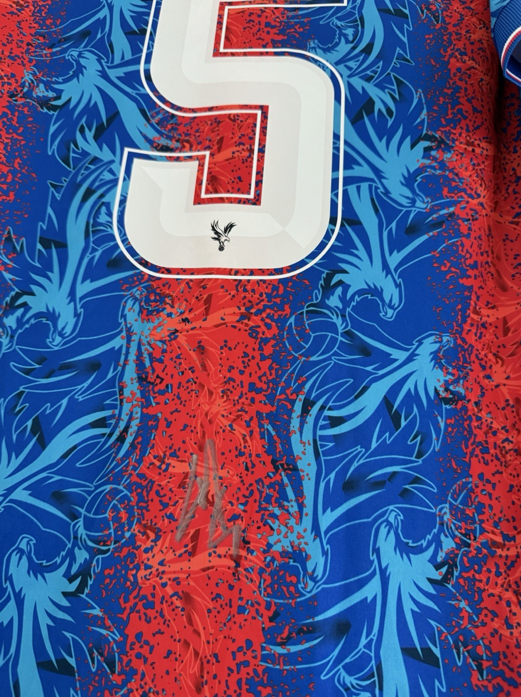 Maxence Lacroix Crystal Palace Signed Shirt *FA CUP WINNERS* VIDEO PROOF RARE