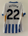 Kaoru Mitoma Brighton Signed Shirt *EXACT VIDEO PROOF OF SIGNING* RARE