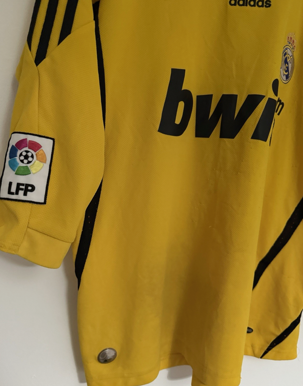 Iker Casillas Real Madrid Signed Shirt Goalkeeper 08/09 *RARE*VIDEO PROOF & COA